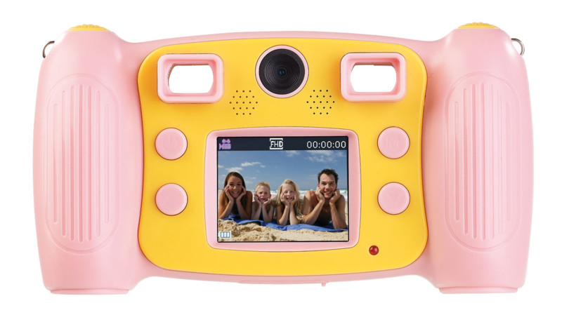 Appareil photo numérique Full HD pour enfants DV-25 – Rose