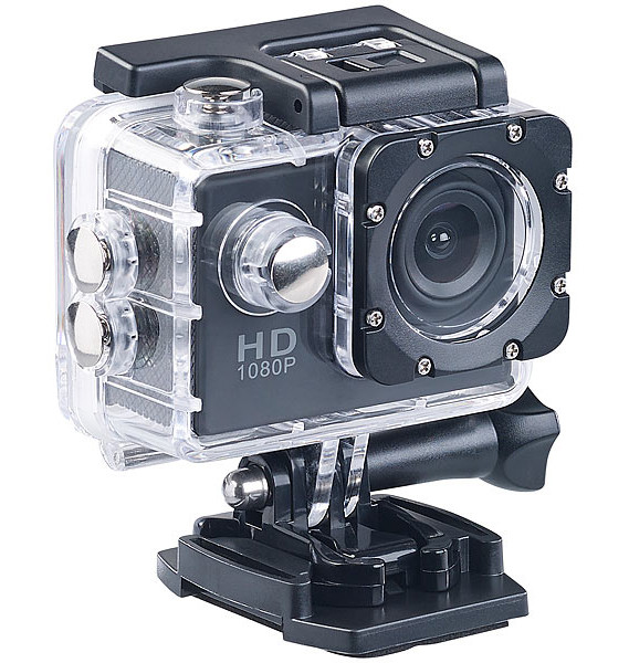 Sport Caméra HD 1080P Enregistreur caméra sous-marine d'action portable  étanche DV Kit pour voyager amateurs de ski plongée sous-marine randonnée à  vélo Gliding Compose de superbes photos en noir : : High-Tech