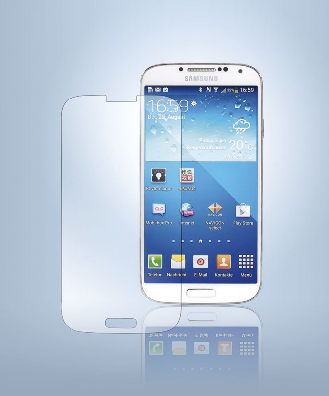 Vitre de protection en verre trempé pour Samsung Galaxy S4